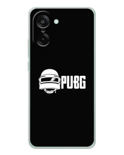 Чехол для OnePlus Nord CE 5 с картинкой «PUBG — классический лого»