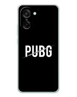 Чехол для OnePlus Nord CE 5 с картинкой «PUBG — белый логотип»
