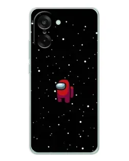 Чехол для OnePlus Nord CE 5 с картинкой «Красный Among Us»