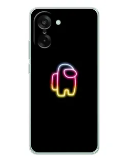 Чехол для OnePlus Nord CE 5 с картинкой «Among Us градиент»