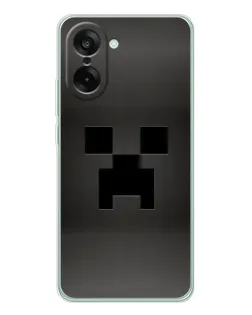 Чехол для OnePlus Nord CE 5 с картинкой «Черный крипер градиент» Чехол для OnePlus Nord CE 5 с картинкой «Черный крипер градиент»