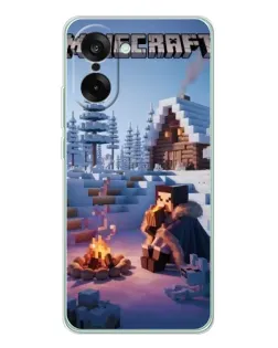 Чехол для OnePlus Nord CE 5 с картинкой «Зимний Minecraft» Чехол для OnePlus Nord CE 5 с картинкой «Зимний Minecraft»