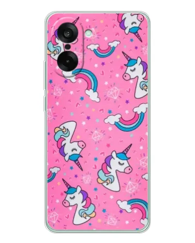Чехол для OnePlus Nord CE 5 с картинкой «Unicorn паттерн розовый» Чехол для OnePlus Nord CE 5 с картинкой «Unicorn паттерн розовый»