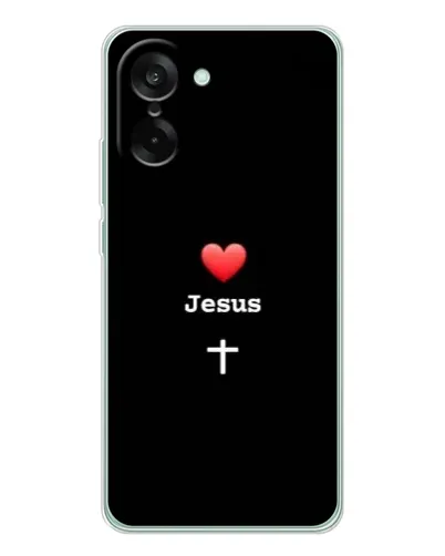 Чехол для OnePlus Nord CE 5 с картинкой «Сердце - Jesus» Чехол для OnePlus Nord CE 5 с картинкой «Сердце - Jesus»