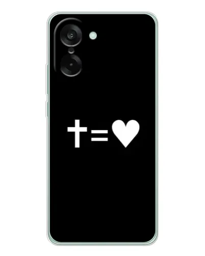 Чехол для OnePlus Nord CE 5 с картинкой «Крест и Сердце» Чехол для OnePlus Nord CE 5 с картинкой «Крест и Сердце»