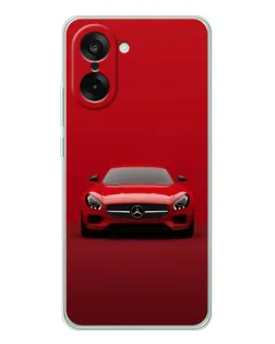 Чехол для OnePlus Nord CE 5 с картинкой «Красный Mercedes AMG»