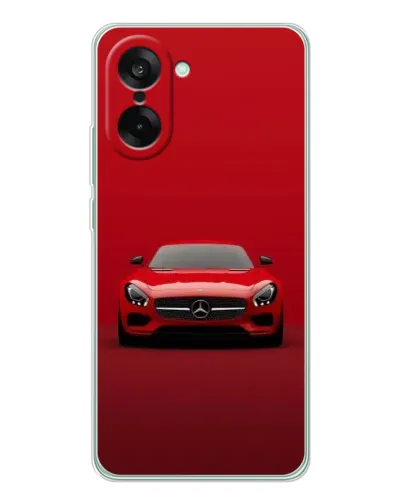 Чехол для OnePlus Nord CE 5 с картинкой «Красный Mercedes AMG»