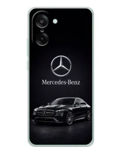 Чехол для OnePlus Nord CE 5 с картинкой «Mercedes — решетка радиатора»