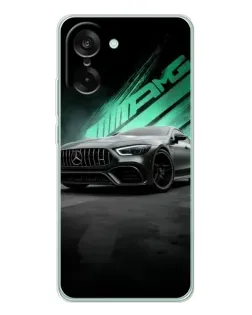 Чехол для OnePlus Nord CE 5 с картинкой «Темный Mercedes AMG»