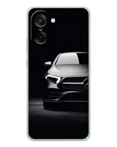 Чехол для OnePlus Nord CE 5 с картинкой «Свет фар Mercedes»