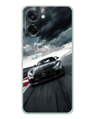 Чехол для OnePlus Nord CE 5 с картинкой «Гоночный Mercedes AMG»