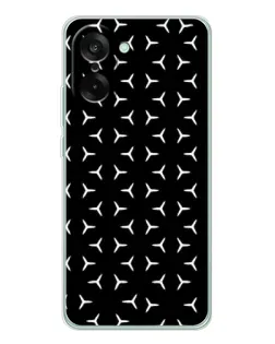 Чехол для OnePlus Nord CE 5 с картинкой «Mercedes паттерн звезд»