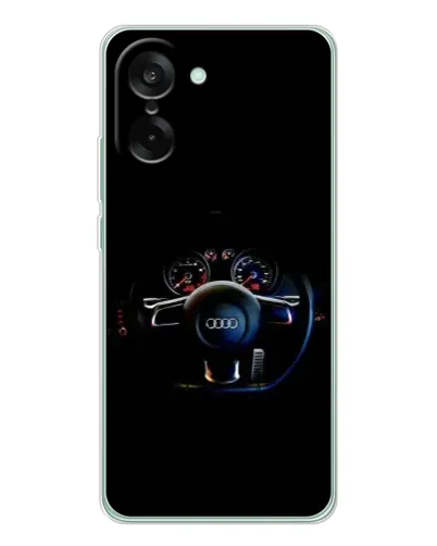Чехол для OnePlus Nord CE 5 с картинкой «Салон Audi — руль» Чехол для OnePlus Nord CE 5 с картинкой «Салон Audi — руль»