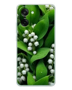 Чехол для OnePlus Nord CE 5 с картинкой «Ландыши в зелени» Чехол для OnePlus Nord CE 5 с картинкой «Ландыши в зелени»