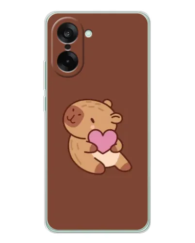 Чехол для OnePlus Nord CE 5 с картинкой «Капибара с сердцем» Чехол для OnePlus Nord CE 5 с картинкой «Капибара с сердцем»