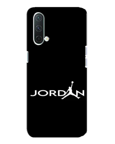 Чехол для OnePlus Nord CE 5G с картинкой «Jordan White Logo»