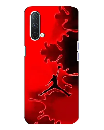 Чехол для OnePlus Nord CE 5G с картинкой «Jordan Red Smoke»