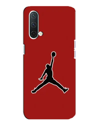 Чехол для OnePlus Nord CE 5G с картинкой «Jordan Red Back»