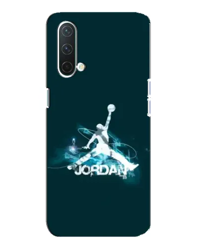Чехол для OnePlus Nord CE 5G с картинкой «Jordan Blue Fire»