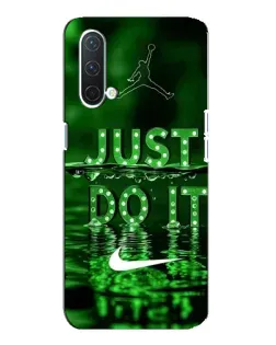 Чехол для OnePlus Nord CE 5G с картинкой «Зеленый неоновый Nike» Чехол для OnePlus Nord CE 5G с картинкой «Зеленый неоновый Nike»