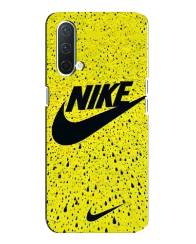 Чехол для OnePlus Nord CE 5G с картинкой «Желтый текстурный Nike» Чехол для OnePlus Nord CE 5G с картинкой «Желтый текстурный Nike»