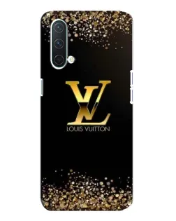 Чехол для OnePlus Nord CE 5G с картинкой «LV — золотые искры»