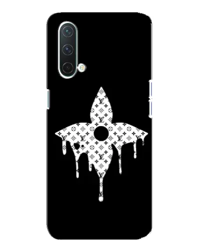 Чехол для OnePlus Nord CE 5G с картинкой «Цветочная монограмма»