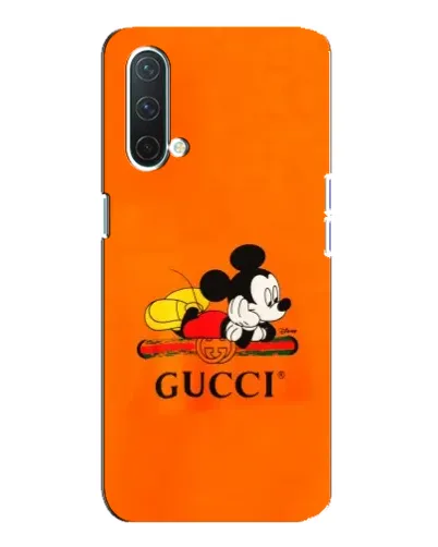 Чехол для OnePlus Nord CE 5G с картинкой «Микки Маус Gucci — оранж» Чехол для OnePlus Nord CE 5G с картинкой «Микки Маус Gucci — оранж»
