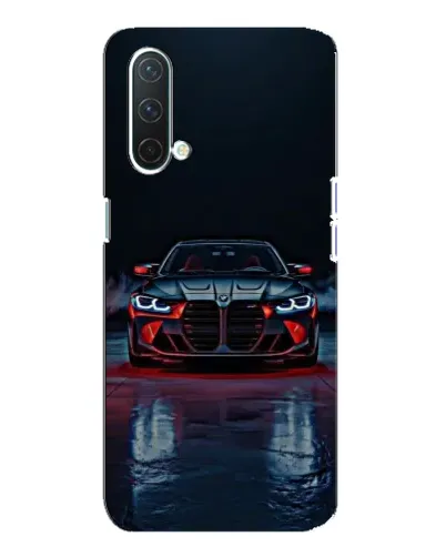 Чехол для OnePlus Nord CE 5G с картинкой «BMW на мокрой дороге»