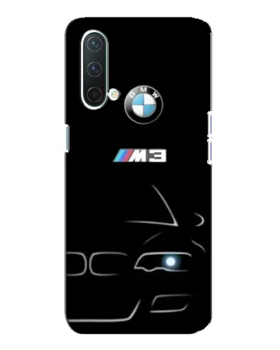 Чехол для OnePlus Nord CE 5G с картинкой «Минималистичный принт BMW M3»