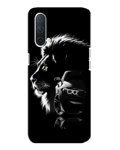 Чехол для OnePlus Nord CE 5G с картинкой «BMW и лев»
