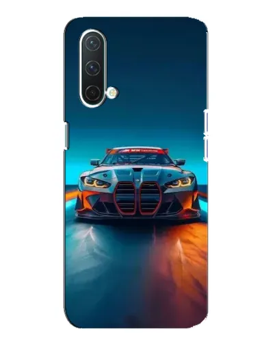 Чехол для OnePlus Nord CE 5G с картинкой «BMW — огни неона» Чехол для OnePlus Nord CE 5G с картинкой «BMW — огни неона»