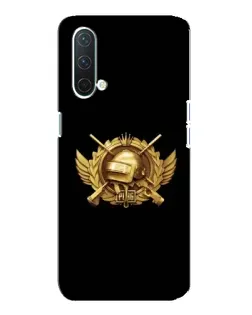 Чехол для OnePlus Nord CE 5G с картинкой «PUBG — оранжевый градиент»