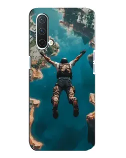 Чехол для OnePlus Nord CE 5G с картинкой «PUBG — свободное падение»