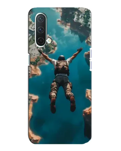 Чехол для OnePlus Nord CE 5G с картинкой «PUBG — свободное падение»