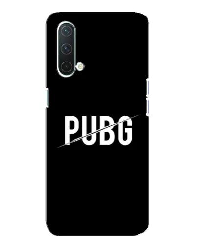 Чехол для OnePlus Nord CE 5G с картинкой «PUBG — белый логотип»