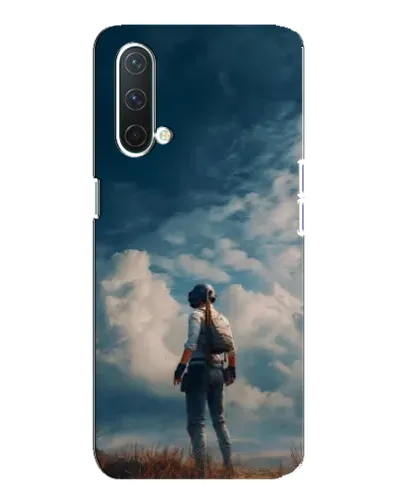 Чехол для OnePlus Nord CE 5G с картинкой «Герой PUBG на скале»