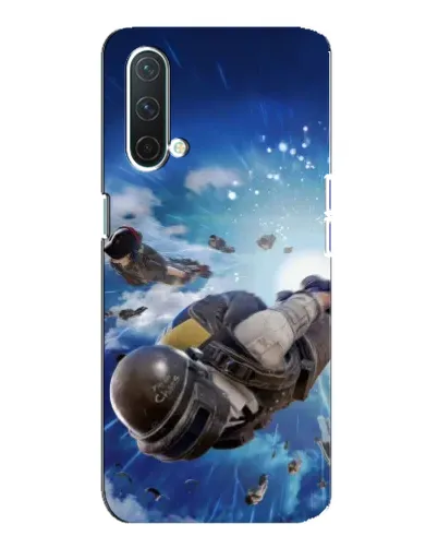 Чехол для OnePlus Nord CE 5G с картинкой «Десант PUBG — прыжок»