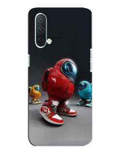 Чехол для OnePlus Nord CE 5G с картинкой «Among Us — 3D стиль»