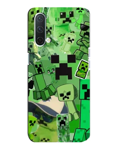 Чехол для OnePlus Nord CE 5G с картинкой «Криперы Minecraft» Чехол для OnePlus Nord CE 5G с картинкой «Криперы Minecraft»