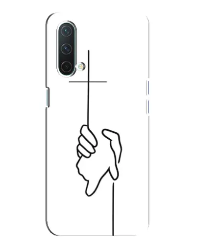 Чехол для OnePlus Nord CE 5G с картинкой «Рука держит»