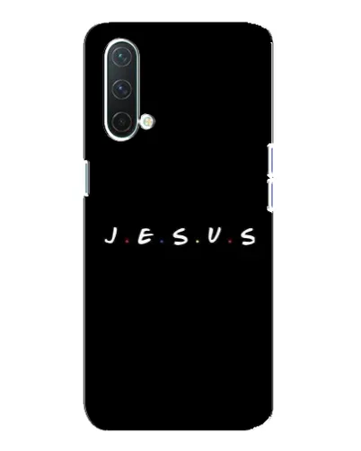 Чехол для OnePlus Nord CE 5G с картинкой «Точки веры J.E.S.U.S.»