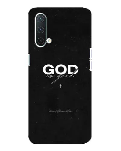 Чехол для OnePlus Nord CE 5G с картинкой «GOD — Бог над всем»
