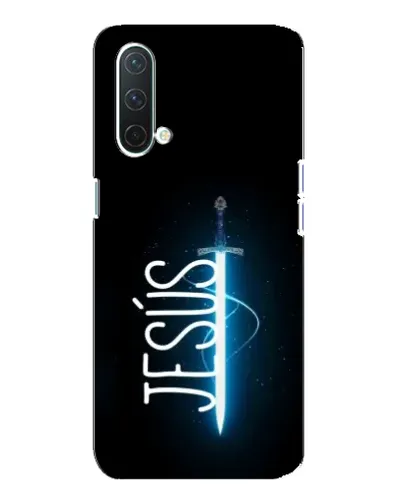 Чехол для OnePlus Nord CE 5G с картинкой «Меч Духа Jesus»
