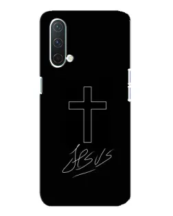 Чохол для OnePlus Nord CE 5G з картинкою «Графічний хрест Jesus» Чохол для OnePlus Nord CE 5G з картинкою «Графічний хрест Jesus»