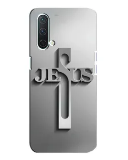 Чохол для OnePlus Nord CE 5G з картинкою «Металевий хрест Jesus» Чохол для OnePlus Nord CE 5G з картинкою «Металевий хрест Jesus»