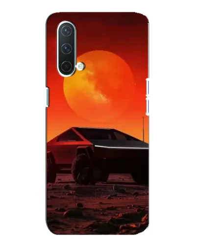 Чехол для OnePlus Nord CE 5G с картинкой «Cybertruck на Марсе»