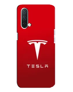 Чехол для OnePlus Nord CE 5G с картинкой «Tesla Red Classic» Чехол для OnePlus Nord CE 5G с картинкой «Tesla Red Classic»