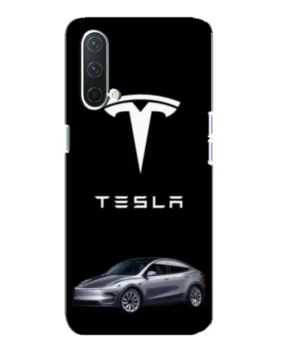 Чехол для OnePlus Nord CE 5G с картинкой «Tesla Model Y»