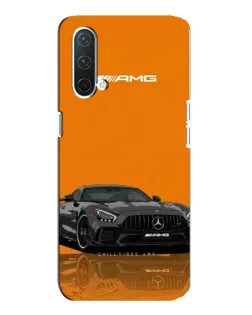 Чехол для OnePlus Nord CE 5G с картинкой «Оранжевый Mercedes AMG»